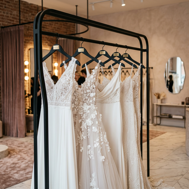 Matte Black Bridal Rack Detail
