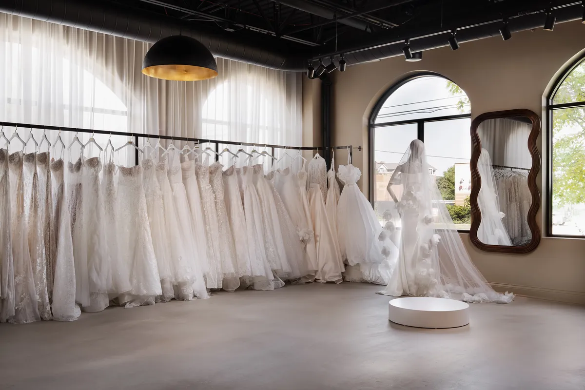 Modern Bridal Rack System