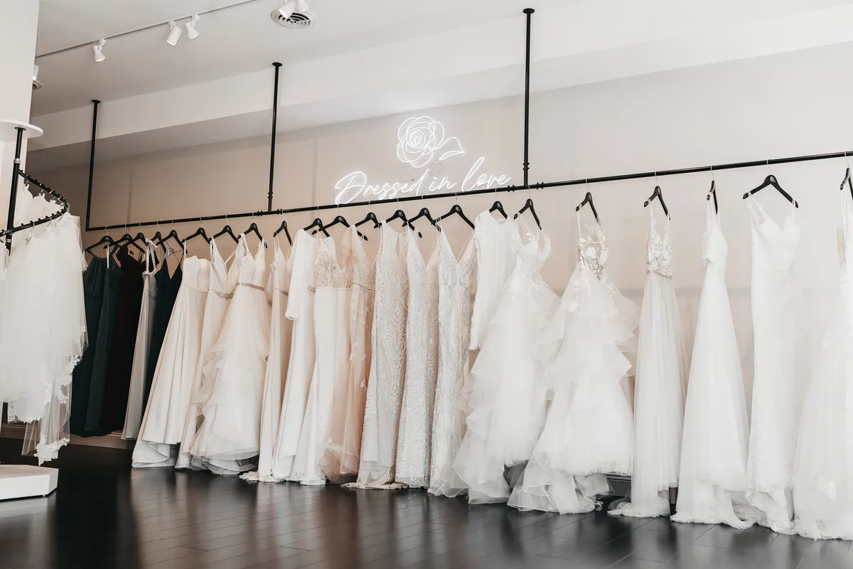 Boutique Showroom with Custom Racks